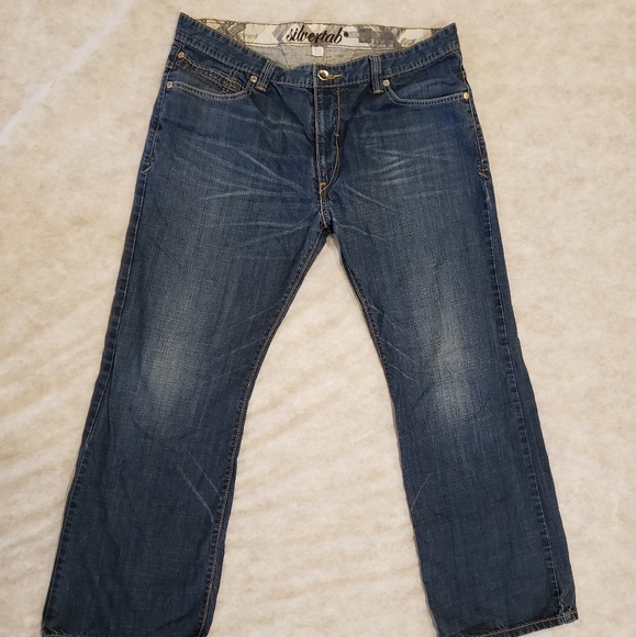 Vintage 90s Levis Silvertab Slim Boot Jean's - Picture 3 of 8